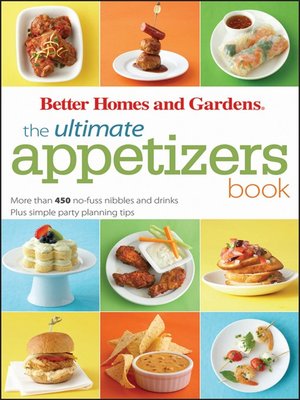 cover image of The Ultimate Appetizers Book
